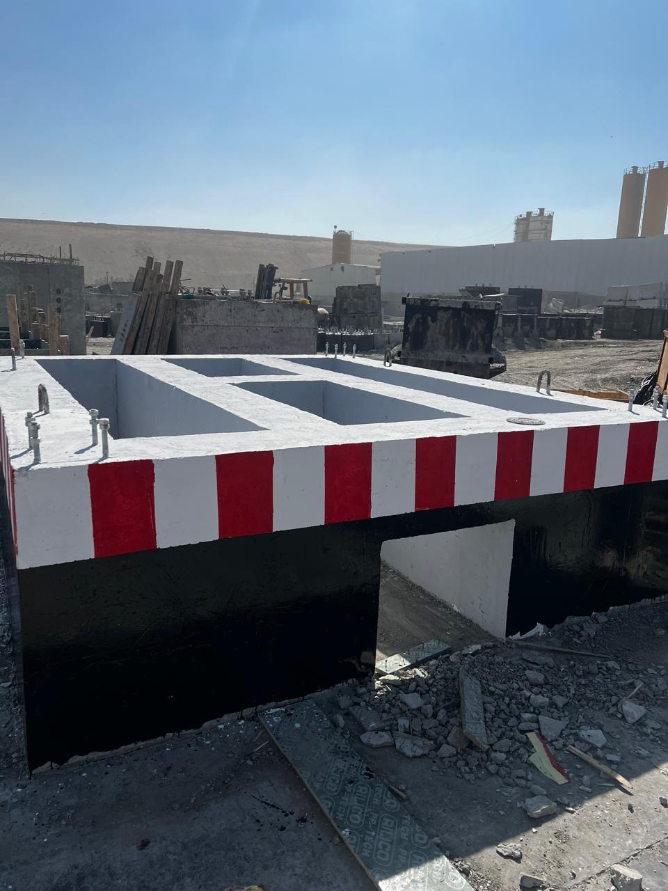 محطة معالجة مياه الطفيح — تركيب محول جهد متوسط ولوحات MDB